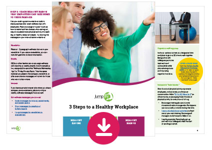 "3 Steps to a Healthy Workplace" guide