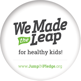 We Made the Leap for healthy kids! www.JumpINPledge.org